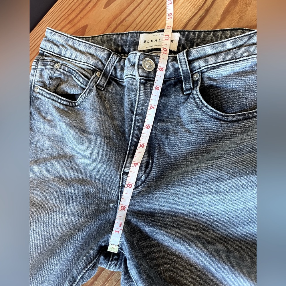 - 🩷HOST PICK🩷 - SLVRLAKE Lou Lou denim - blackish-grey jeans in great condition. - Picture 3 of 8